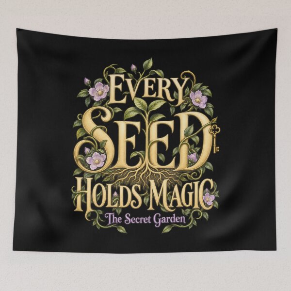 Item preview, The Secret Garden – Every Seed Holds Magic designed and sold by Fenay Designs.