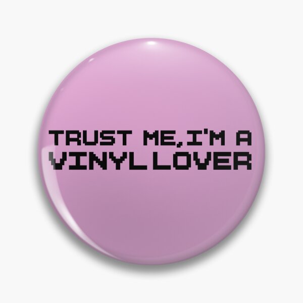 Item preview, Trust Me I’m a Vinyl Lover – Bold Typography Sticker designed and sold by tviyluv.