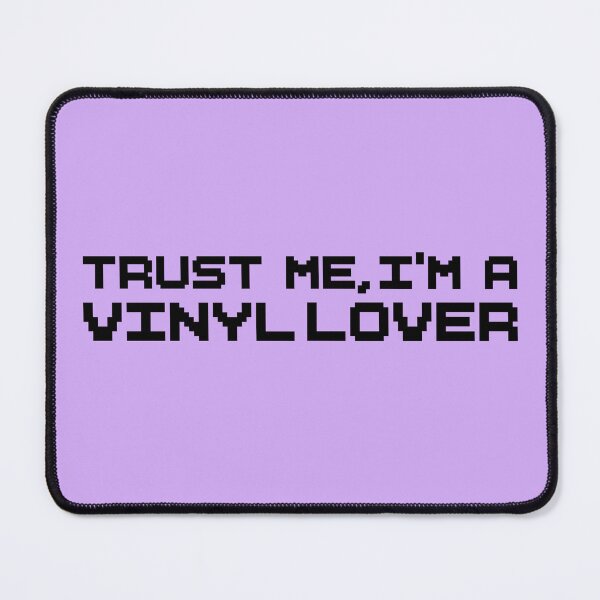 Item preview, Trust Me I’m a Vinyl Lover – Bold Typography Sticker designed and sold by tviyluv.