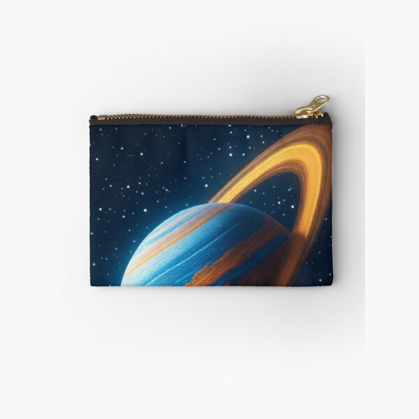 Item preview, Blue Orange Ringed Planet #2 designed and sold by Jadelight's AI Slop.
