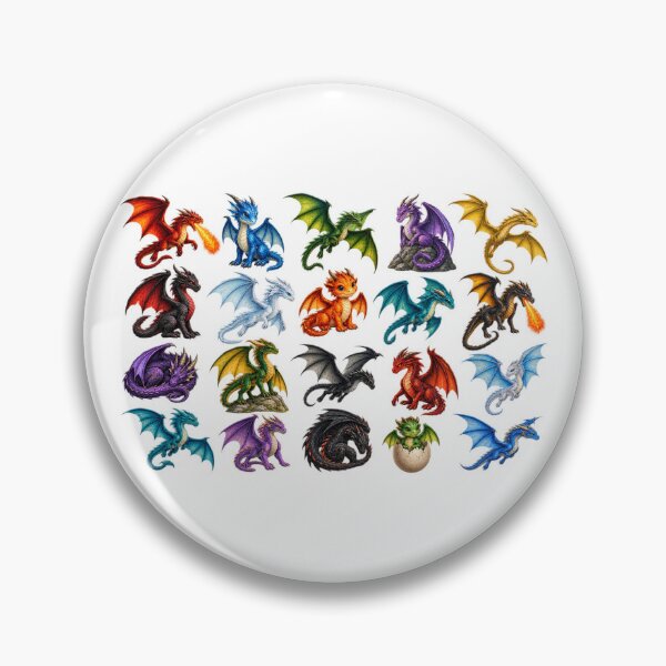 Item preview, Twenty small dragons designed and sold by RBBeachDesigns.