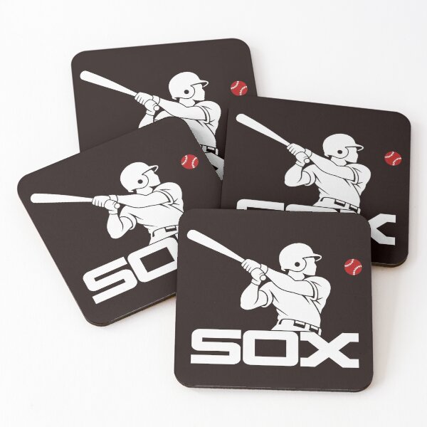 Item preview, Sox Baseball Batter Outline Graphic With Red Ball designed and sold by YAWO-PAE.