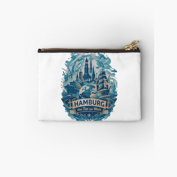 Item preview, Hamburg Silhouette – Gateway to the World Skyline Design designed and sold by Pineapple-Tree.