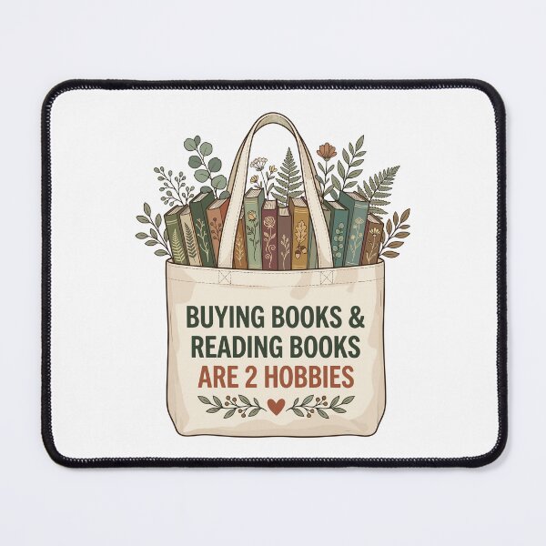 Item preview, Buying Books And Reading Books Are 2 Hobbies designed and sold by RareLavender.