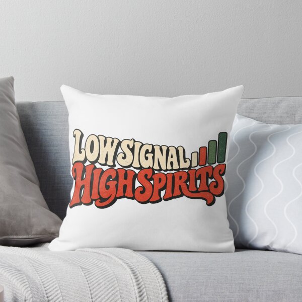 Item preview, Low Signal High Spirits – Vintage Offline Lifestyle designed and sold by Golden Era Studio.