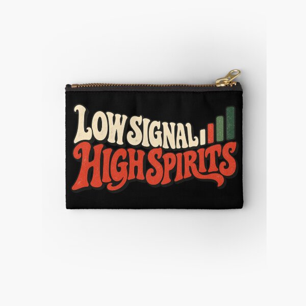 Item preview, Low Signal High Spirits – Vintage Offline Lifestyle designed and sold by Golden Era Studio.