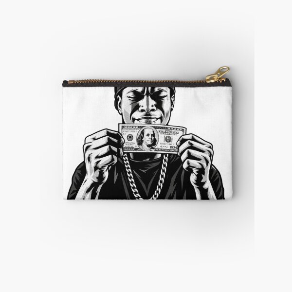 Item preview, Black and White Money Hustle Illustration  designed and sold by CecilRowell.