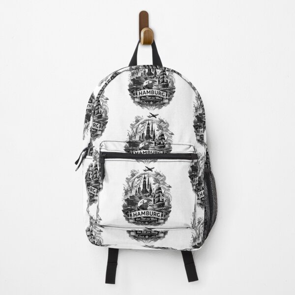Item preview, Hamburg Skyline Silhouette – Gateway to the World Design designed and sold by Pineapple-Tree.
