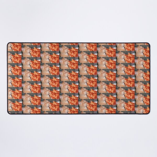 Item preview, Orange cat eating pizza designed and sold by Ratcatdoggg.