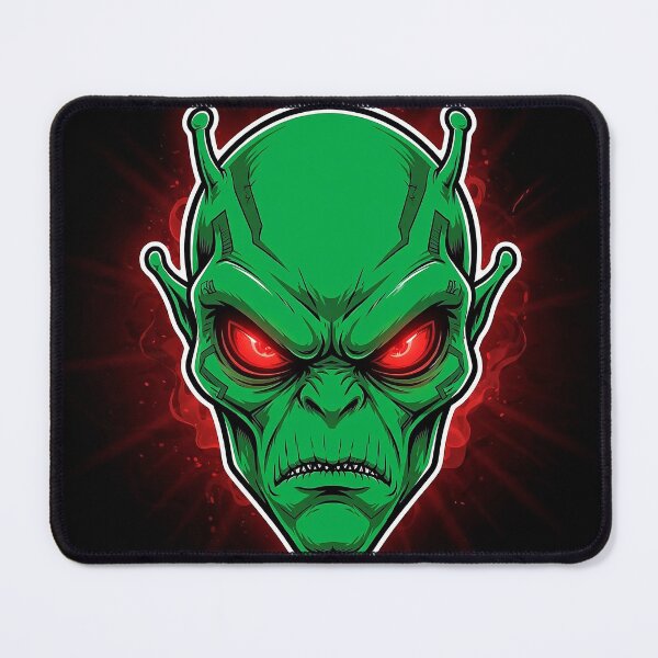 Item preview, Menacing Alien Red Eyes Art designed and sold by Gangster-Design.