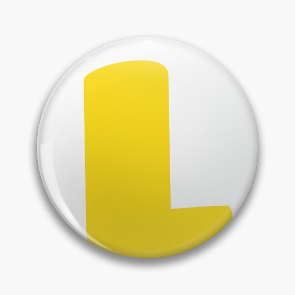 Item preview, Halloween Yellow Letter L Initial designed and sold by remoteart.