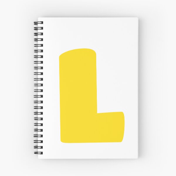 Item preview, Halloween Yellow Letter L Initial designed and sold by remoteart.
