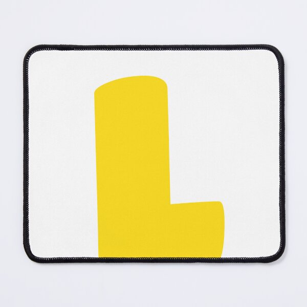 Item preview, Halloween Yellow Letter L Initial designed and sold by remoteart.