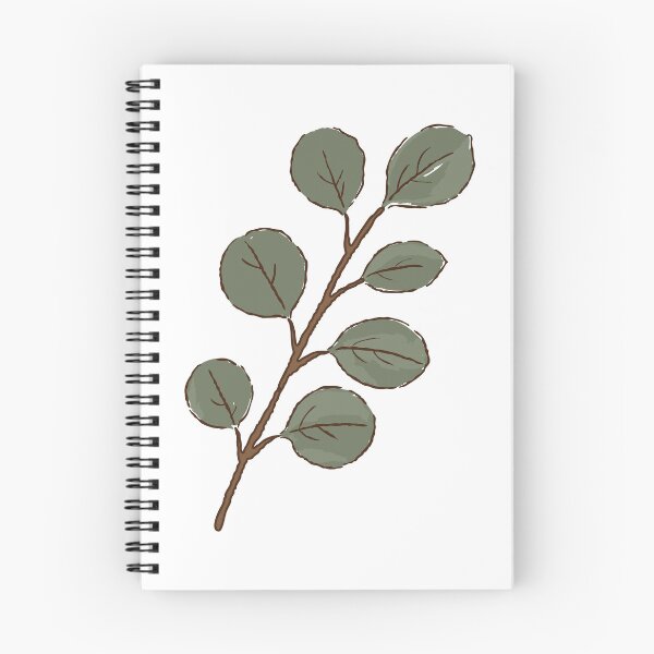 Item preview, Eucalyptus Branch Sage Green Winter Botanicals designed and sold by sdcreations210.