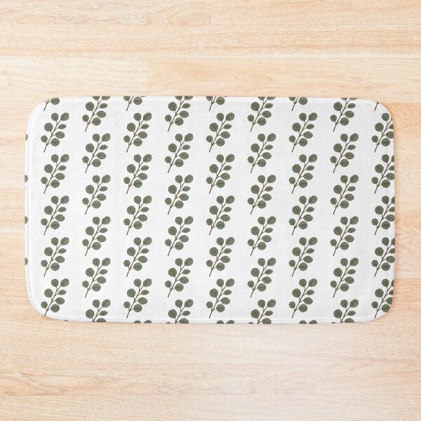 Item preview, Eucalyptus Branch Sage Green Winter Botanicals designed and sold by sdcreations210.