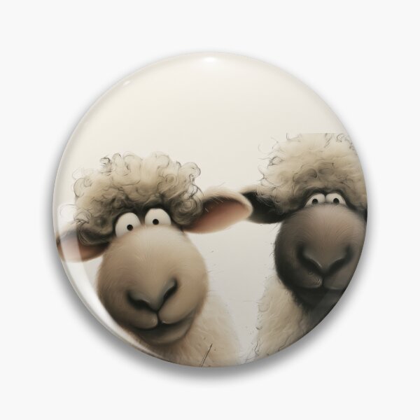 Item preview, Gorgeous Sheep ' The 3 Ewes ’ BY SHiRLeY MacARTHuR designed and sold by Shirley MacArthur Art.