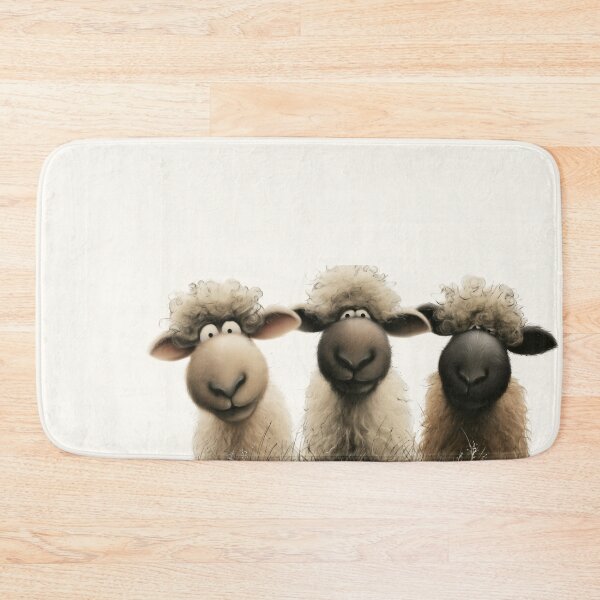 Item preview, Gorgeous Sheep ' The 3 Ewes ’ BY SHiRLeY MacARTHuR designed and sold by Shirley MacArthur Art.