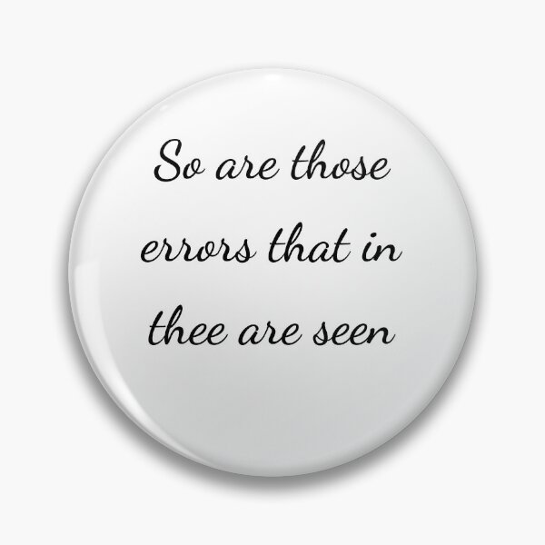 Item preview, “So are those errors that in thee are seen” - handwriting black designed and sold by ariksworld.
