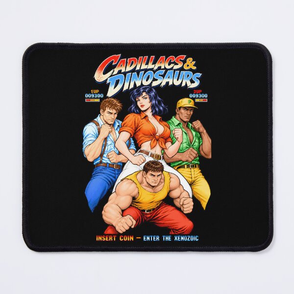Item preview, Cadillacs and Dinosaurs – Insert Coin Arcade Art designed and sold by Philip-p22.