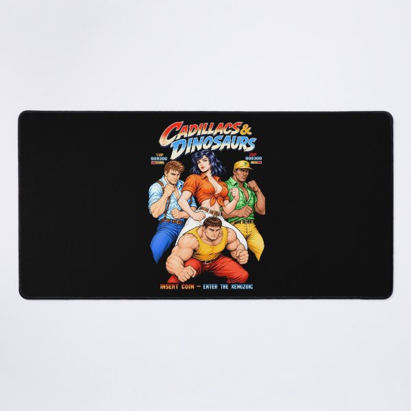 Item preview, Cadillacs and Dinosaurs – Insert Coin Arcade Art designed and sold by Philip-p22.