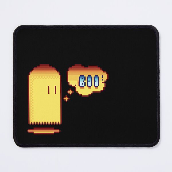 Item preview, Pixel Art Cute Yellow Ghost designed and sold by RetroRlx.