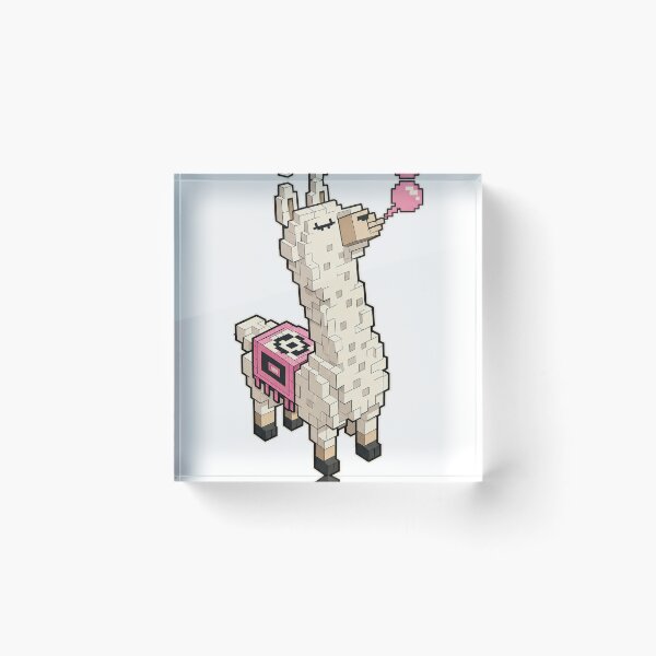 Item preview, Sassy Voxel Llama Save The Drama Funny Streetwear Graphic Tee designed and sold by KIDEnia.