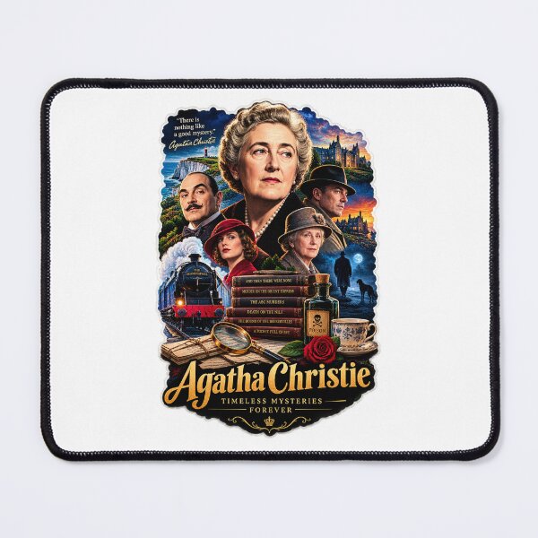 Item preview, Agatha Christie designed and sold by AlfredoBela.