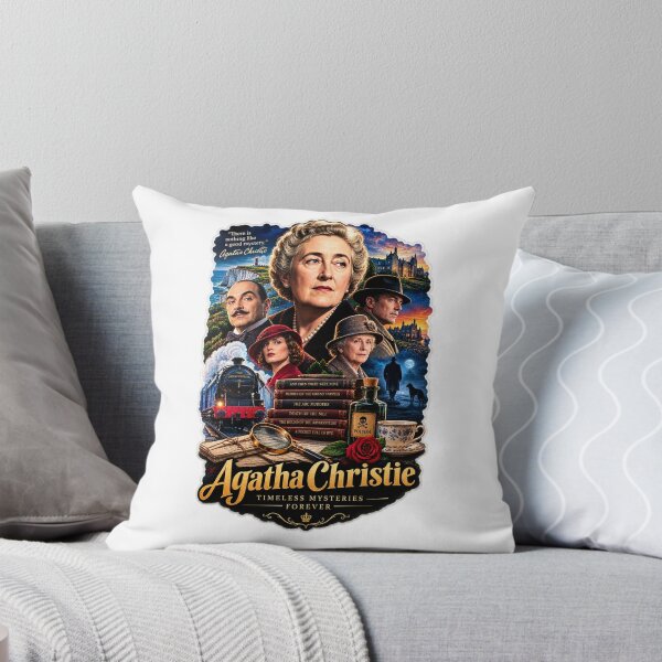 Item preview, Agatha Christie designed and sold by AlfredoBela.
