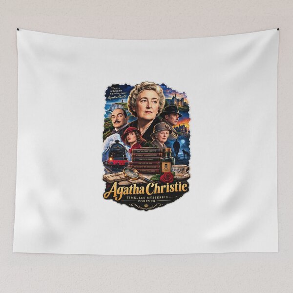 Item preview, Agatha Christie designed and sold by AlfredoBela.