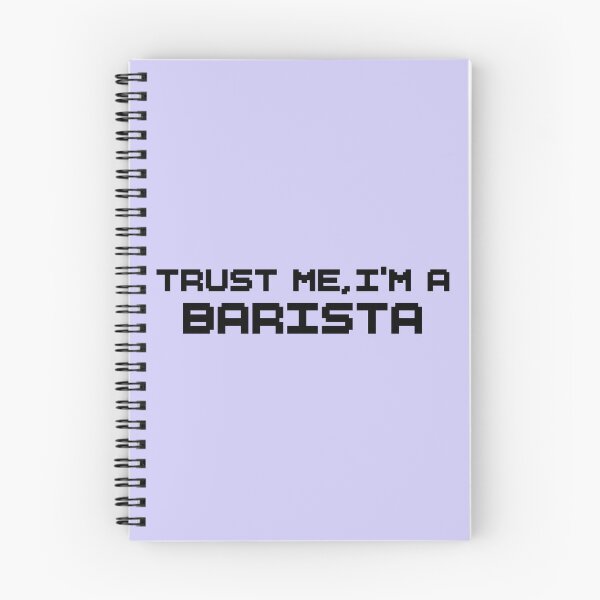 Item preview, Trust Me I’m a Barista – Bold Typography Sticker designed and sold by tviyluv.