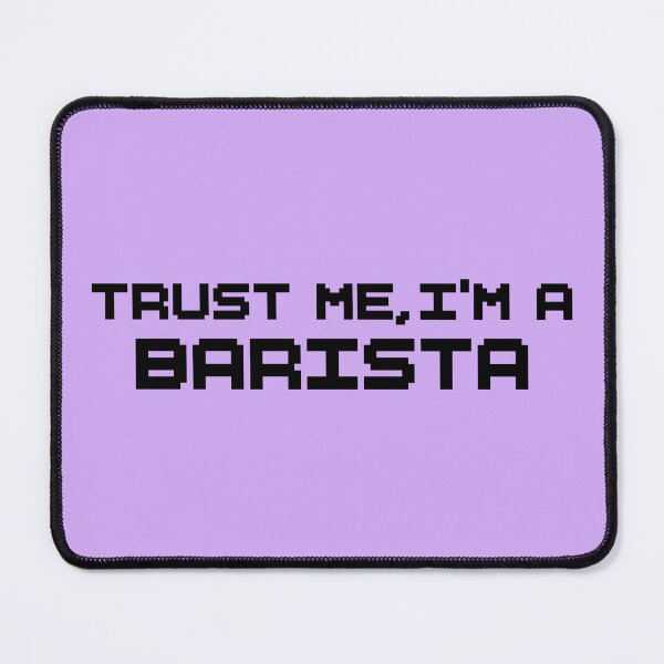 Item preview, Trust Me I’m a Barista – Bold Typography Sticker designed and sold by tviyluv.