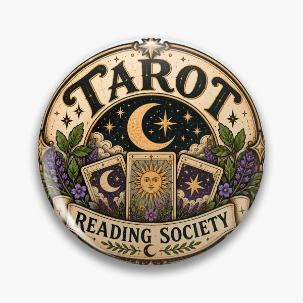 Item preview, Vintage Tarot Reading Society designed and sold by MysticCanvasAi.