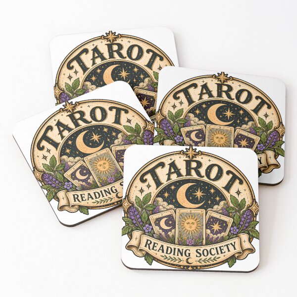 Item preview, Vintage Tarot Reading Society designed and sold by MysticCanvasAi.