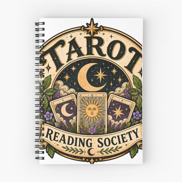Item preview, Vintage Tarot Reading Society designed and sold by MysticCanvasAi.