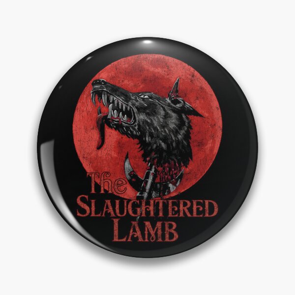 Item preview, The Slaughtered Lamb An American Werewolf in London Distressed designed and sold by Power Up Prints.