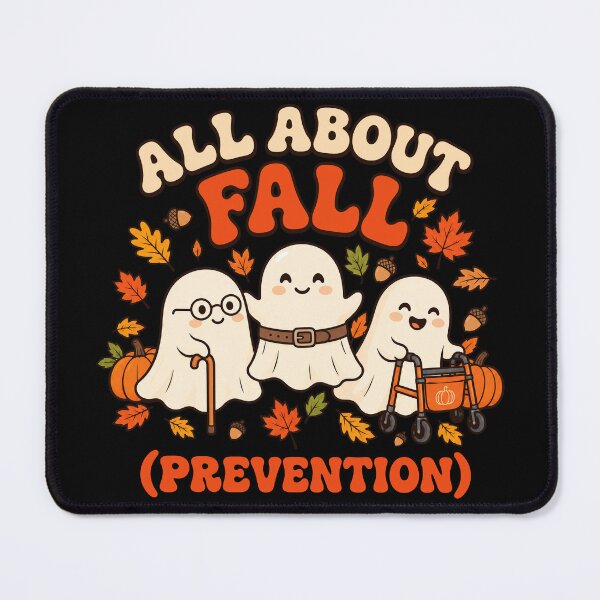 Item preview, All About Fall Prevention Funny Ghost Physical Therapy Halloween designed and sold by FlorineJerde.