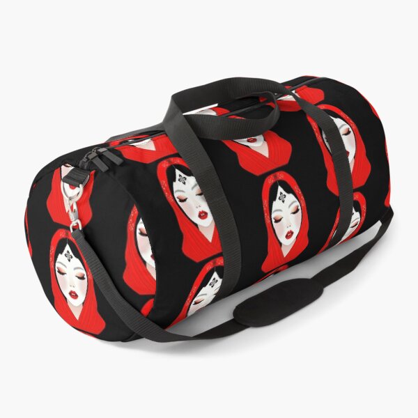 Item preview, Girl in Red Scarf  designed and sold by Sonia Jones Art.
