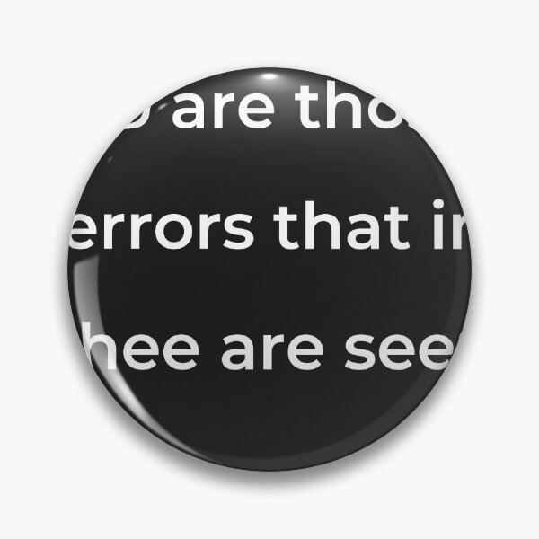 Item preview, “So are those errors that in thee are seen” - print white designed and sold by ariksworld.