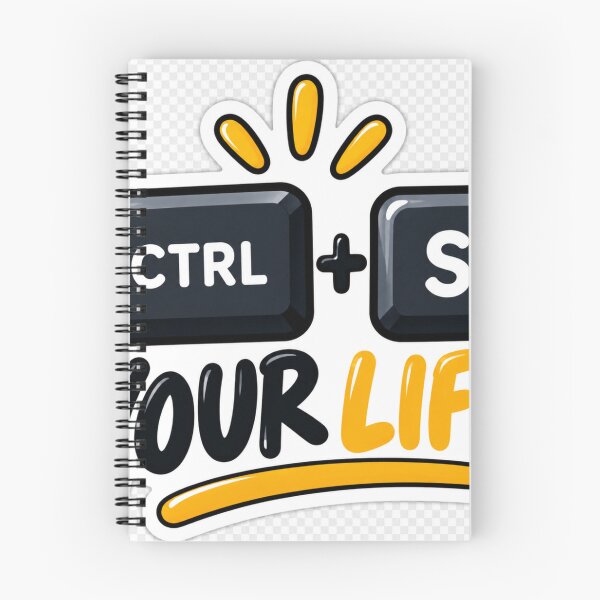 Item preview, Ctrl + S Your Life – Funny Coding Motivation designed and sold by Kushwaha18.