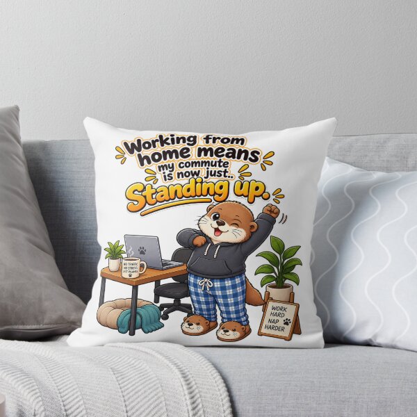 Item preview, Work from home designed and sold by Oddly-Us.