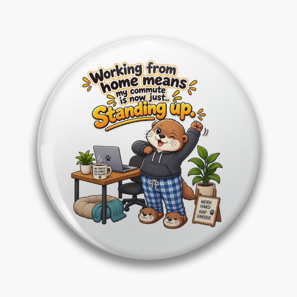 Item preview, Work from home designed and sold by Oddly-Us.