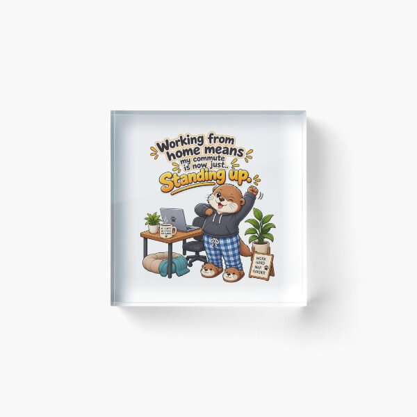 Item preview, Work from home designed and sold by Oddly-Us.