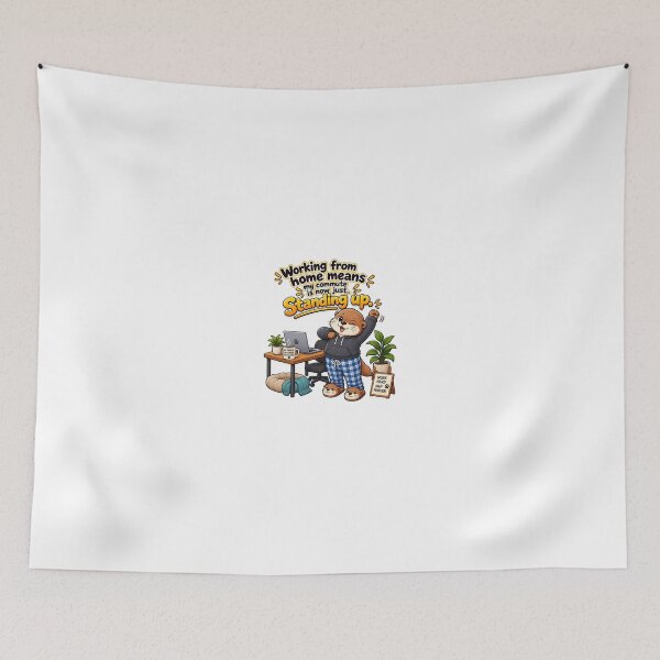 Item preview, Work from home designed and sold by Oddly-Us.