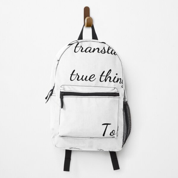 Item preview, “To truths translated and for true things deemed.” - handwriting black designed and sold by ariksworld.