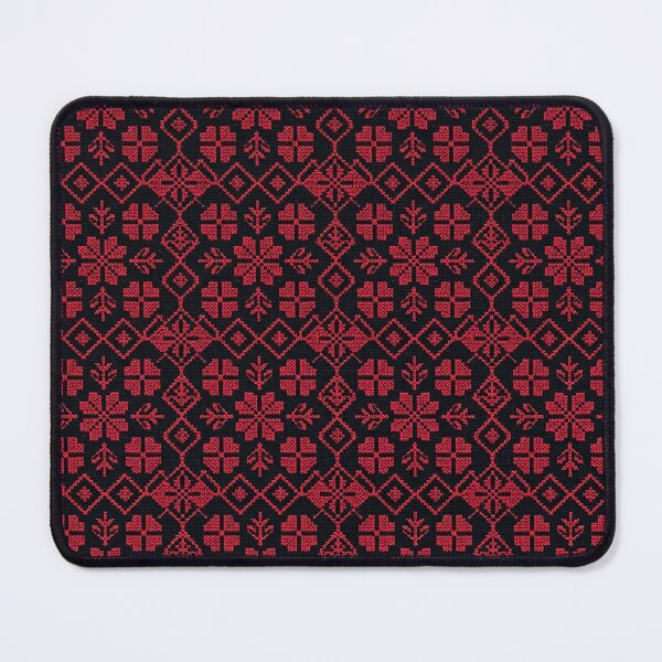 Item preview, Palestinian Embroidery Floral Geometric Notebook designed and sold by BrainCurves.
