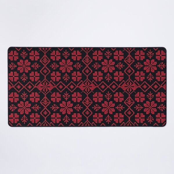 Item preview, Palestinian Embroidery Floral Geometric Notebook designed and sold by BrainCurves.