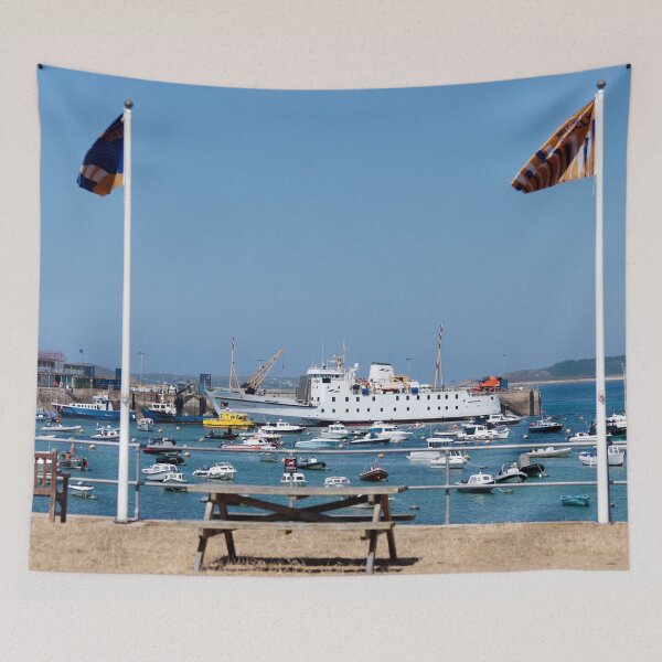 Item preview, Scillonian III Docked in St Mary's designed and sold by Terri Waters Photography & Design.