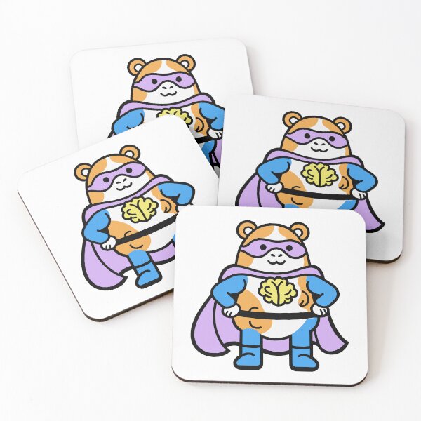 Item preview, Guinea Pig Superhero with Cape designed and sold by BysonDesigns.