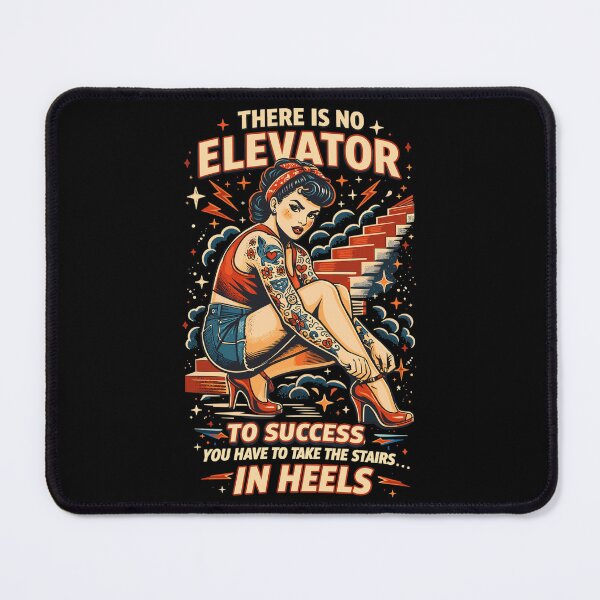 Item preview, Pin-Up Tattoo: No Elevator To Success designed and sold by Pineapple-Tree.