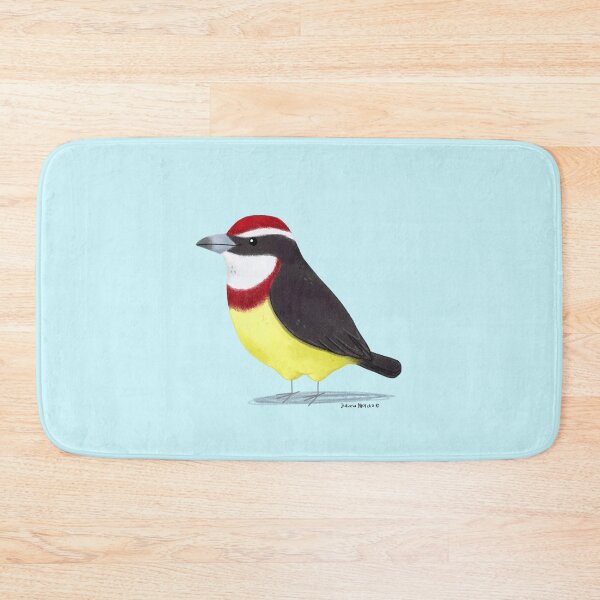 Item preview, Scarlet Banded Barbet Bird designed and sold by julianamotzko.